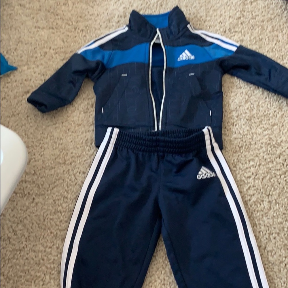 Baby adidas tracksuit